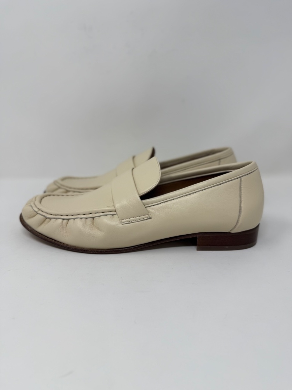 New Mansur Gavriel Ruched Loafer Jasmine Sz 9 - Picture 9 of 16